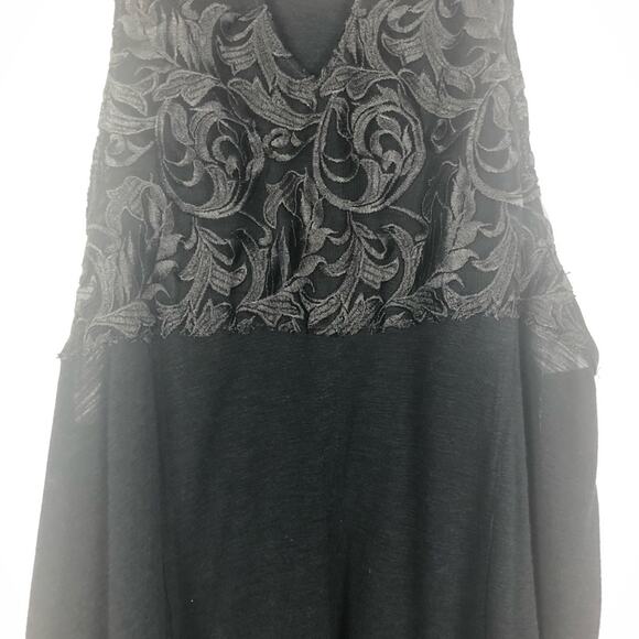 Tokyo Darling Top Womens Medium Mesh Lace Fairygoth Whimsigoth Boho Edgy Flowy - Picture 8 of 10